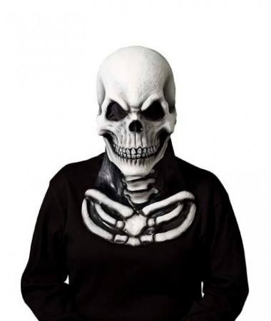 Skeleton Mask with latex chest BUY